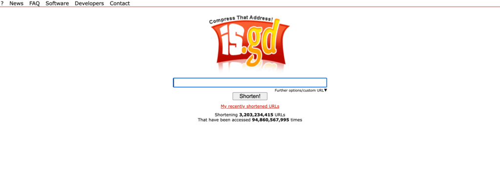 is.gdのスクリーンショット